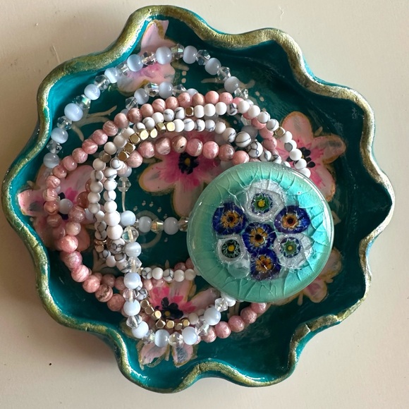 Hand-Made, New Trinket / Jewelry Dish - Picture 3 of 6